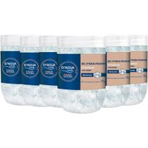 6UN Gel D'agua Fixador Para Uso Diário 750G D'agua Natural