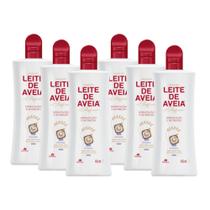 6UN Hidratante Corporal Leite De Aveia Intensa 400ml Davene