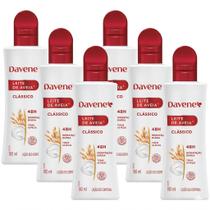 6UN Hidratante Corportal Leite De Aveia 180ML Davene 6UN Hidratante Corportal Leite De Aveia 180ML Davene