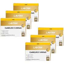 6un Lavitan Mais Hair Cabelos E Unhas 60 Total 360 Cápsulas 6un Lavitan Mais Hair Cabelos E Unhas 60 Total 360 Cápsulas