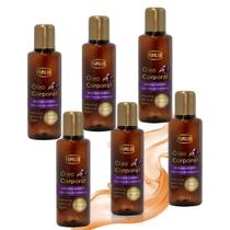 6UN Óleo Corporal Ameixa Negra 120ml Pepilon