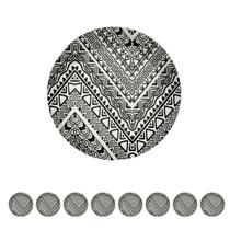 6un Prato sobremesa fibra de bambu 20cm resistente eco