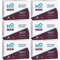 6UN Sabonete Ho Men Corpo E Barba Comfort 90g Davene 6UN Sabonete Ho Men Corpo E Barba Comfort 90g Davene