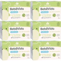 6UN Sabonete Vegetal Bebe Vida Cha de Camomila 90g Davene 6UN Sabonete Vegetal Bebe Vida Cha de Camomila 90g Davene