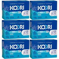 6UN Sabonete Vegetal Koori Antibac Sport Barra 150g Davene