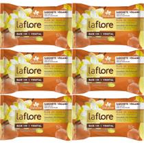 6UN Sabonete Vegetal La Flore Flor de Vanila 150g Davene 6UN Sabonete Vegetal La Flore Flor de Vanila 150g Davene