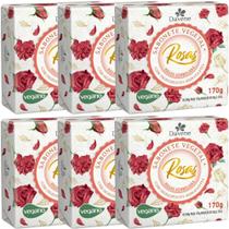 6UN Sabonete Vegetal Rosas Vermelhas 170G Davene 6UN Sabonete Vegetal Rosas Vermelhas 170G Davene