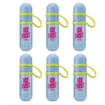 6UN Spray Corporal Ice Mist Ricca Frescor Pós-Treino 100ml
