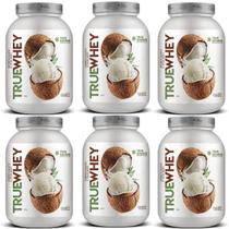 6un True Whey Protein - Coconut Ice Cream - 837g True Source 6un True Whey Protein - Coconut Ice Cream - 837g True Source