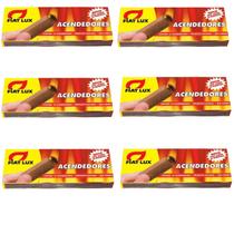 6x Acendedores Para Carvão E Lenha Fiat Lux Com 10 Unidades 6x Acendedores Para Carvão E Lenha Fiat Lux Com 10 Unidades