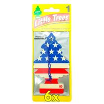 6x Aromatizante Little Trees Vanilla Baunilha 6x Aromatizante Little Trees Vanilla Baunilha