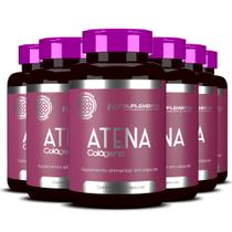 6x atena peptideos bioativos de colageno 120 caps hf suplementos