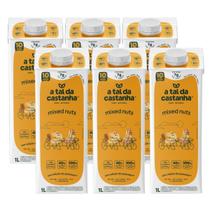 6X Bebida Vegetal Mixed Nuts A Tal Da Castanha 1 Litro