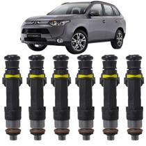 6x Bico Injetor Mitsubishi Outlander 3.0 V6 2014 Em Diante 6x Bico Injetor Mitsubishi Outlander 3.0 V6 2014 Em Diante