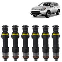 6x Bico Injetor Mitsubishi Outlander 3.0 V6 2014 em Diante 6x Bico Injetor Mitsubishi Outlander 3.0 V6 2014 em Diante