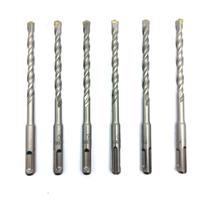 6X Broca Sds Plus Alvenaria E Concreto 12X210Mm Fertak