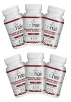 6X Caps Biohair Biotina Akmos Para Crescimento Dos Cabelos