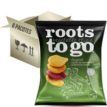 6X Chips Mandioca E Batata-Doce Roots To Go 100G