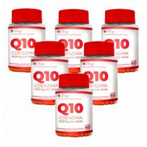 6x Coenzima Q10 100mg + Vitamina E- 60 cápsulas- Always Fit