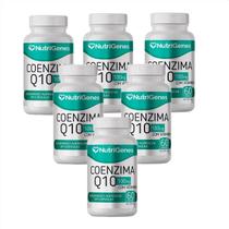6x Coenzima Q10 Coq10 Nutrigenes -60 Caps. 100mg + Vitaminas