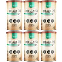6x Colageno Hidrolisado Proteína Collagen 450g Nutrify Sabor:Neutro