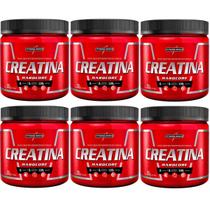 6x Creatina Hardcore 100% Pura 300g Integralmedica
