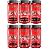 6x Creatina Hardcore Integralmédica 120 Cápsulas Sabor:Neutro