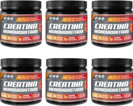 6x Creatina Monohidratada Pro 3.0 300G Sabor Laramora Flora Nativa