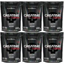 6x Creatine Turbo Monohidratada Black Skull 6un x Refil 300g Sem Sabor 6x Creatine Turbo Monohidratada Black Skull 6un x Refil 300g Sem Sabor