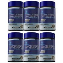 6x Dimagnésio Malato Triplo (Malato, Quelato e Cloreto de Magnésio P.A) 60 Caps de 500mg Tuttiflora 6x Dimagnésio Malato Triplo (Malato, Quelato e Cloreto de Magnésio P.A) 60 Caps de 500mg Tuttiflora