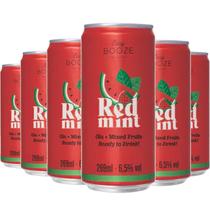 6x Drink EASY BOOZE Red Mint Lata 269ml