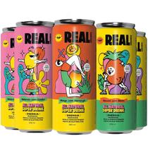 6X Energético Natural Funcional 269Ml Abacaxi Manga Melancia