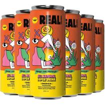 6X Energético Natural Functional Drink 269Ml Manga Maracujá