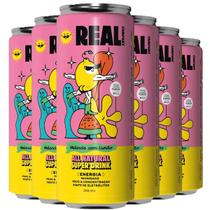 6x Energético Natural Functional Drink 269mL Melancia Limão