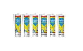 6x FIXTUDO - Cola Forte Pedras Madeira Espelhos Quartzolit 400g - BRANCO 6x FIXTUDO - Cola Forte Pedras Madeira Espelhos Quartzolit 400g - BRANCO
