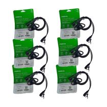 6x FONE DE OUVIDO INTELBRAS P/ RPD 7000 RPD 8 - AF 7000 D