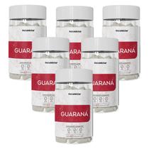 6x Guaraná 500mg -60 Cápsulas- Natunéctar