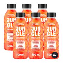 6x Isotônico Jungle Endurance Plant Power Tangerina 500ml 6x Isotônico Jungle Endurance Plant Power Tangerina 500ml