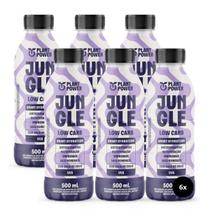 6x Isotônico Jungle Low Carb Plant Power Uva 500ml 6x Isotônico Jungle Low Carb Plant Power Uva 500ml