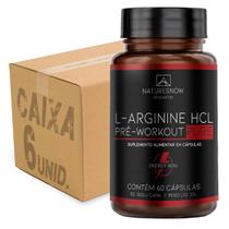 6x L-arginine Hcl Pre Workout 60cÃps Natures Now