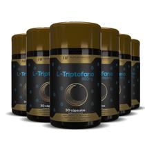 6X L-Triptofano Com Maracuja 860Mg 30Caps Hf Suplementos
