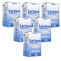 6x Lactase 10.000fcc- Enzima Lactase - 60 Cáps - Natunéctar
