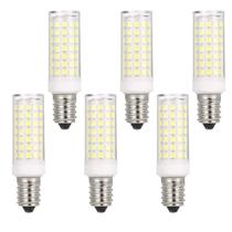 6x Lâmpada Halopin Led E14 12w 88 Leds Lustres Arandela