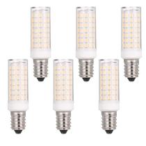 6x Lâmpada Halopin Led E14 15w 96 Leds Lustres Arandela