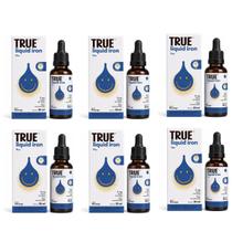 6x Liquid Iron Plus Baby & Kids Morango (30ml) - True Source 6x Liquid Iron Plus Baby & Kids Morango (30ml) - True Source