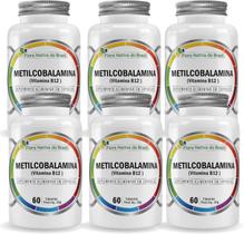 6x Metilcobalamina (Vitamina B12) 60 Caps