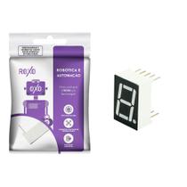 6x Módulo Display 7 Segmentos 1 Dígito Ânodo Vermelho - RoXo 6x Módulo Display 7 Segmentos 1 Dígito Ânodo Vermelho - RoXo