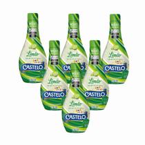 6x Molho de Limão para Salada - Castelo Alimentos - 236ml