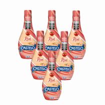6x Molho Rosé para Salada - Castelo - Squeeze 236ml