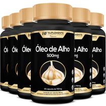 6X Oleo De Alho Premium 60Caps Hf Suplementos